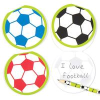 Football Memo Pads (Pack of 6)