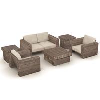 foremost block armchair with cushions