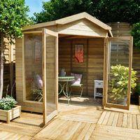 forest 7ft x 7ft blockley summerhouse