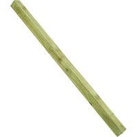 Forest 75mm x 75mm Pack of 4 Sawn Posts - 2.1m 2.1m x 4