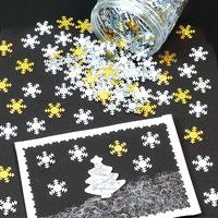 Foil Snowflakes (Per 3 jars)