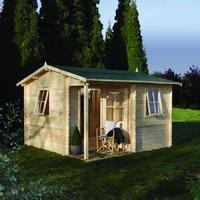 Forest 12ft x 12ft (3.6m x 3.6m) Malvern Log Cabin