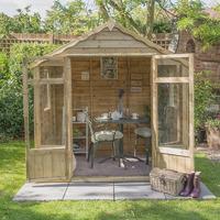 forest oakley summerhouse overlap pressure treated 7x7