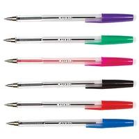Focus Budget Ballpoint Pens - Pack of 50 (Purple)