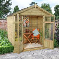 forest 7ft x 5ft bloxham summerhouse