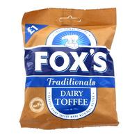 Foxs Toffee Traditionals Price Marked