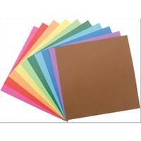 folia origami paper assorted colours 245595