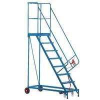 Fort Heavy Duty Mobile Steps 8 Steel Treads MS9808M