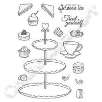 For the Love of Stamps - Afternoon Tea Stamp Set 407461