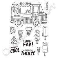 For the Love of Stamps - Ice Cream Fundae Stamp Set 407456