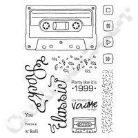 For the Love of Stamps - Retro Mix Tape Stamp Set 407458