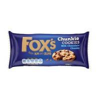 Foxs Milk Chocolate Chunk Cookies Extra Deep Cookie Dough A07887