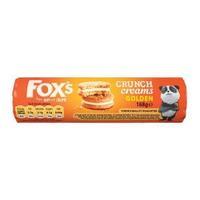 Foxs 168g Crunch Creams Vanilla Biscuits A07905