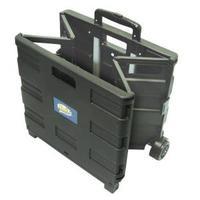 foldable crate trolley capacity 35kg zy lc bk
