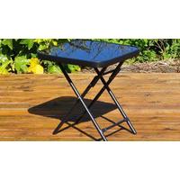 folding patio side table