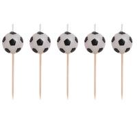 football birthday cake candles