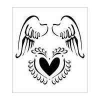 FolkArt Angel Wings Painting Stencil