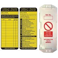 Forklift Tag Inserts (Pack of 50)