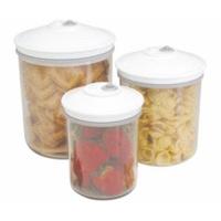 foodsaver 3 piece round canister set