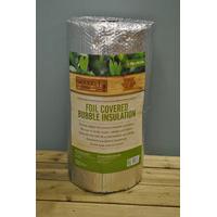 foil covered greenhouse bubble insulation roll 20m by gardman