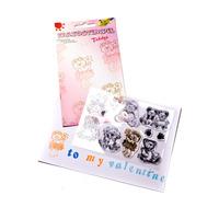 Folia Vario Clear Stamp Sheet - Teddies