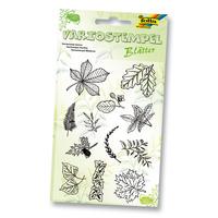 folia vario clear stamp sheet leaves