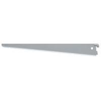 form twinslot white matt steel steel shelf brackets d370mm