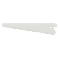 form twinslot white matt steel steel shelf brackets d170mm