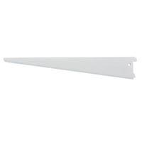 Form Twinslot White Matt Steel Steel Shelf Brackets (D)470mm