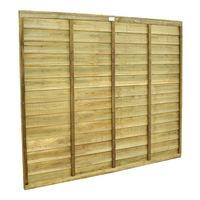 Forest Forest 6x5ft Superlap Fence Panel 3 Pack