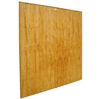 Forest Forest 6x6ft Feather Edge Fence Panel 3 Pack