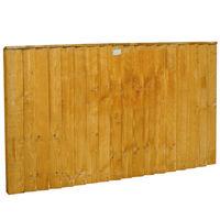 Forest Forest 6x3ft Feather Edge Fence Panel 10 Pack