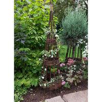 Forest Forest 1.2m Concentric Willow Obelisk 2 Pack