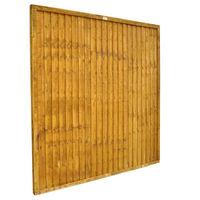 Forest Forest Closeboard 6x6ft Fence Panel 10 Pack