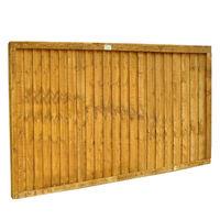 Forest Forest Closeboard 6x3ft Fence Panel 4 Pack