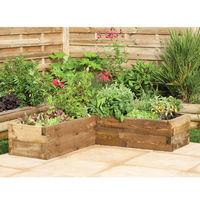 Forest Forest 1.3x1.3m Caledonian Corner Raised Bed