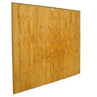 Forest Forest 6x5ft Feather Edge Fence Panel 10 Pack