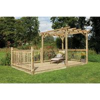 Forest Forest 2.4x4.8m Ultima Pergola Deck Kit