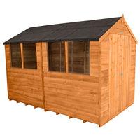 Forest Forest 6x10ft Apex Overlap Dipped Shed (Assembled)