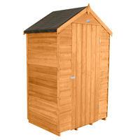 Forest Forest 4x3 Apex Overlap Dipped Shed