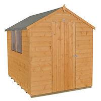 Forest Forest 6x8ft Apex Shiplap Dipped Shed (Assembled)