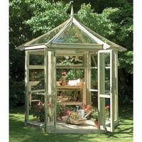 forest forest glass house assembled