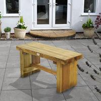Forest Forest 0.9m Double Sleeper Bench