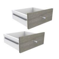 Form Konnect Grey 2 Drawer Set (W)322mm