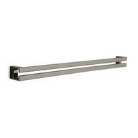 Form Darwin Black Nickel Two Bar Door Handle