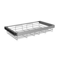 Form Darwin Silver Effect Storage Basket (W)950mm