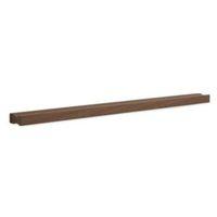 form darwin walnut effect straight profile bedroom door handle