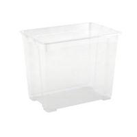 form flexi store clear xxl 78l plastic storage box