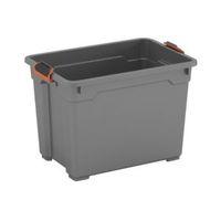 Form Flexi-Store Grey Small 18L Plastic Storage Basket