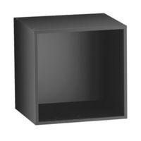 Form Konnect Black 1 Cube Shelving Unit (H)352mm (W)352mm